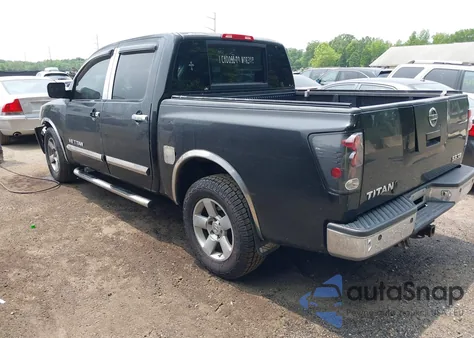 2005 Nissan Titan Se z USA, uszkodzony, nr VIN 1N6BA07A95N543617